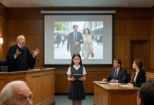 My husband filed for divorce, acting like victory was guaranteed. I held my ten-year-old daughter’s hand, forcing myself to stay composed. Then she stood up and quietly asked, “Your Honor, can I show you something… that even my mom doesn’t know about?” The judge agreed. As the video played, the courtroom fell silent. I looked at my husband and realized—the case had just shifted completely.