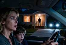 When my husband came back from his business trip and rang the doorbell, my son grabbed my arm tightly. “Mom, don’t let dad in! We have to run right now!” I didn’t understand, but I let him pull me through the back door. And just as I started the car’s engine, something unbelievable happened…