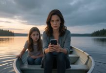 I woke up on a small boat, drifting in the middle of a lake—with my 11-year-old daughter beside me. No oars. No people. Just a note from my parents: “You chose this.” My daughter whispered, “Mom… are we stuck?” I didn’t cry. I didn’t panic. I did one thing instead. Nine hours later, they were calling their lawyers in absolute panic—and begging me to answer.