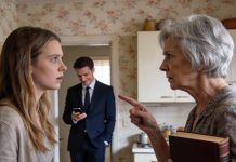 At the funeral, my grandfather left me a savings passbook. My mother threw it into the trash and said, “It’s old junk. This should have been buried forever.” I left the room, but went straight to the bank. The manager turned pale and said, “Call the police immediately — don’t let her leave.”