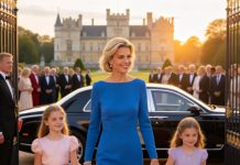 He invited me to his wedding to embarrass me. “Come see how far I’ve made it,” he said. I got out of a luxury car, holding my twin kids by the hand, and the whole place went silent. The bride was stunned. He went white. I met his eyes and said calmly, “Sorry I’m late. I had to bring the children… to meet their father.” And the wedding music cut off instantly.