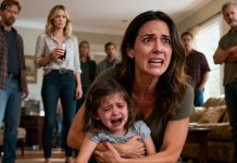 At a family gathering, I saw my four-year-old daughter curled up in a corner, sobbing, her hand bent at an unnatural angle. My sister sneered, “She’s just being dramatic.” When I rushed toward her, I was pushed aside and told to “calm down.” I picked my child up and left. At the hospital, the doctor was blunt: a fracture. The next morning, my mother knocked on my door—begging me to think about my sister’s future…