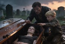 Only an hour after my wife was laid to rest, my seven-year-old child squeezed my hand and whispered, “Daddy… Mom is still cold.” I said sharply, “Stop it. We’ve already said our goodbyes.” But my child cried hysterically, “Please, dig her up!” When the coffin was opened and the lid came off, the crowd froze in silence— because my child was right, and what they saw changed everything forever.