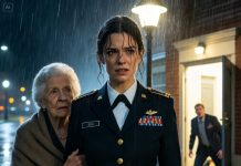 “My sick mother is a burden,” my husband snapped. That night, in the pouring rain, I packed one bag, took my mom, and walked out. By morning, my job was gone too. Everything I built—vanished. I thought I’d hit rock bottom. Then a lawyer called about land my mother had kept secret for decades. When the truth came out, my husband didn’t yell. He dropped to his knees— and begged for a second chance he didn’t deserve.