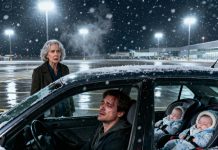 I flew to Toronto to surprise my son for his birthday—but instead, I found him sleeping in a car with his two infant twins in the freezing airport parking lot. When I asked where the $150,000 USD invested in the startup had gone, he broke down in tears. “My wife took everything and said I’m mentally unstable.” In that moment, shock turned into rage. They thought he was alone. They were wrong.