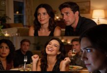 She jerked her head, laughed, and said, “Sorry, it’s my Tourette’s,” right after throwing a vicious slur at my husband, loud enough for the whole room to freeze. I felt my stomach drop as he whispered, “Did she really mean that?” I stayed calm, smiled, and said nothing—but later that night, when I replayed her past “accidents,” one truth hit me hard. This wasn’t a tic. And I finally knew what I had to do next.