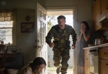 The girl fell to the floor, her hands raw and bleeding after hours of cleaning. Her stepmother shouted harshly, “Get up! You don’t rest until everything is finished!” Just then, the door flew open. Her father, a soldier who had just come home from war, stood frozen at the sight of his daughter shaking on the floor. His voice rose, filled with anger and heartbreak. And in that instant, everything changed.