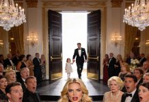 For three years, I endured my mother’s insults about being “35 and still unmarried.” I smiled. I kept quiet. I swallowed it all. But at the most elite party she’d ever hosted, she laughed and declared, “Some women just never get picked.” I picked up the microphone. “Actually,” I said, “I’ve been married for years.” The room went completely still as my husband and daughter walked forward. That was the moment everything broke apart — and the moment everything finally began.