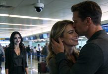 I went to the airport to say goodbye to a friend and froze when I saw my husband holding another woman, whispering into her hair. I stepped closer and heard her laugh, “Everything’s ready. She’s going to lose everything.” My chest burned, but I smiled anyway. He thought I was clueless. Standing there, watching them say goodbye, I realized the truth they didn’t know yet was already in my hands.