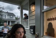 I stood in my sister’s hallway, staring at the empty hooks where my late mother’s keys used to hang. “I don’t know where they are,” she shrugged, too quickly. Weeks later, a stranger called me, whispering, “Your address is listed on the deed I just bought.” My heart stopped. I rushed to the house and saw the lock changed. As I banged on the door, one terrifying question echoed in my head: what else had she already sold?