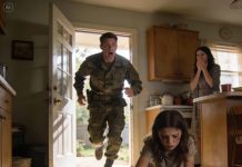 The little girl collapsed onto the floor, her hands bloodied from scrubbing for hours. Her stepmother barked coldly, “Get up! Don’t even think about resting until the work is done!” At that moment, the door burst open. Her father — a soldier just returned from the battlefield — froze when he saw his daughter trembling at his feet. His voice rang out, fierce and broken with pain. That moment changed everything.