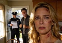 My son hit me so badly I couldn’t endure it anymore, then sneered, “A few more blows and you’ll learn to listen.” The next morning, he saw breakfast laid out and smiled, convinced he’d finally broken me. He didn’t realize that meal wasn’t meant for him. He wanted control — I wanted freedom. When the doorbell rang, the smile vanished from his face. It wasn’t a visitor at the door, but a police officer delivering a no-contact order. “You have one hour to leave,” the officer said. My son stared at me, hatred blazing in his eyes. “This isn’t over,” he whispered. I never thought my life would collapse into fear in my own home. But last night, everything finally broke open.