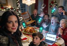 My family kicked me and my seven-year-old out during Christmas dinner, saying life was better without us. I didn’t cry or beg. I just smiled and said, “Then you won’t mind me doing this.” Five minutes later, they were panicking, calling nonstop, and begging me to come back and undo it.