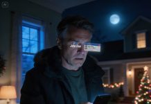 Mi Esposa Me Dijo En La Mesa De La Cocina: “Es Mejor Que No Vengas A La Cabaña Esta Navidad, Has Sido Muy Difícil”, Así Que La Pasé Solo En Casa, Pero Exactamente A Las 12:12 A. M. Mi Hijo Llamó En Pánico: “Papá, Tu Nombre Está En La App De Noticias De CBC — ¿Qué Demonios Hiciste?”