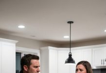 “I know it’s not mine,” I said, my voice shaking as my seven-month pregnant wife stared at me in disbelief. For four months, I’d replayed every late-night text, every doctor’s appointment I missed, every date that didn’t seem to add up. “You’ve been lying to me,” I accused. She didn’t scream. She just walked to the kitchen, grabbed the wall calendar, and circled one date. That’s when my stomach dropped.