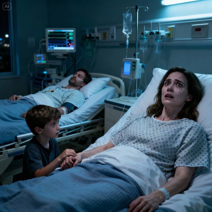 dreamina-2026-02-03-3624-A cinematic, emotionally intense hospita...