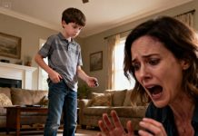 On his birthday, my mother proudly gave my son a brand-new PlayStation. For a moment, everything seemed normal. Then my eight-year-old lifted it… and shattered it against the ground. “Stop!” I cried, stunned. He said nothing. He simply pulled something from his pocket and placed it in my palm. His voice was quiet, frighteningly steady: “Mom… do you still trust Grandma… after you see this?” I glanced down— and my blood ran cold.