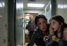 During shopping, my 8-year-old clutched my hand and whispered, “Mom—quickly, to the bathroom!” Inside the stall, she hissed, “Don’t move… look!” I bent down and froze in horror. My heart pounded, but I didn’t cry. I took action immediately. Three hours later, my mother-in-law went pale when she realized what I had discovered… and the nightmare was only beginning.