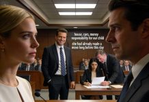 My husband demanded a divorce and said bluntly, “I want the house, the cars… everything. Except the kid.” My lawyer begged me to fight. I only replied, “Give him everything.” Everyone thought I’d lost my mind. At the final hearing, I signed it all over without hesitation. He smiled like he’d won. But he didn’t know I’d already won long before that day. His grin vanished when his own lawyer suddenly went pale and whispered…