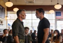 The slap echoed through the café, drawing nervous glances as the bully sneered, expecting the single dad to shrink in shame. Instead, the man slowly wiped the coffee from his cheek, eyes steady, unreadable. What no one knew was that those same hands had once dismantled armed men in seconds. And in that quiet pause, the room was seconds away from learning exactly who he was.