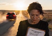 After my husband’s funeral, my son drove me to a remote road and coldly said, “Get out. The house and the business belong to me now.” I stood there in the dirt, gripping my bag, watching him disappear without a glance. No phone. No cash. And in that moment, I realized… I wasn’t helpless. I was finally free. But he didn’t know… what I had done before his father passed away.