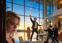 My blood ran cold as I stared at my phone—my younger brother was standing inside my secret lakeside house, raising a glass of champagne. “Cheers to our perfect new home!” he declared to cheering relatives. Five years of sacrifice were stolen in a single moment. Rage and betrayal burned through me as I watched them claim what I had worked seventy hours a week to earn. My finger hovered over my emergency contacts… The thief in my own family would pay.