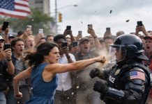 New York City Police Captain Sarah Johnson was heading home in a taxi. The driver had no idea that his passenger wasn’t just anyone—she was a high-ranking police captain. In a simple red dress, she looked entirely like a civilian.