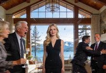At the will reading, my father proudly announced, “The entire Lake Tahoe estate goes to my son. As for her—she gets nothing.” The room erupted in applause. I simply smiled… then turned to the lawyer. “You really don’t know… do you?” His face went pale. My father shouted, “Know—know what?!” And in that very moment, everything began to collapse.