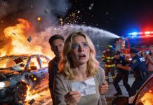 My neighbor slipped the note into my hand as we passed in the hallway. “Don’t park in your spot tonight,” he said quietly, eyes avoiding mine. I almost laughed. “Why? Planning to steal it?” He didn’t smile. “Just trust me.” At 1 a.m., I looked out my window and saw police lights surrounding my usual parking space—yellow tape fluttering in the wind. And that’s when I realized he hadn’t been warning me about inconvenience.