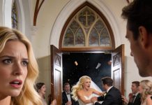 The music was already playing when we reached the entrance. I was about to push the door open when my fiancé pulled me back. “Trust me,” he murmured. “You don’t want to see this.” My heart pounded. “See what?” He tilted his head toward the aisle inside. I forced myself to look—and froze. What I saw shattered years of friendship in a single breath. And walking away would change everything.