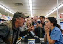 He screamed, “If you can’t feed ’em, don’t breed ’em!” at the sobbing nurse, loud enough for the whole ER to hear. The room froze. I felt something old and familiar rise in my chest—the same fire I carried overseas. In that moment, I realized the battlefield had changed. But my war? It wasn’t over.