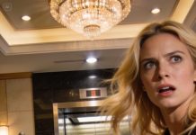 I thought it was a strange joke when the receptionist slid my key across the desk with a handwritten note: “Do not take the elevator.” I looked up at her. “Why?” She didn’t blink. “Stairs. Now.” Her voice was low but urgent. I hesitated for a second too long—then the elevator behind me chimed and its doors slid open. What I saw inside made me realize she hadn’t been warning me about a malfunction.