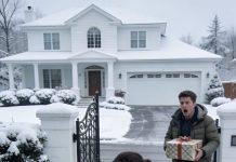 Billionaire Flies Home on Thanksgiving, Finds Wife Forcing His Sick Mother to Eat Garbage Behind the Trash Cans… What He Did Next Stunned Everyone…