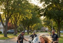 Preparó globos y 25 invitaciones… pero nadie fue al cumpleaños de la hija del “basurero”, hasta que 73 motoristas aparecieron rugiendo