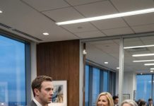 Last night, my own son slapped me across the face because the soup “wasn’t salty enough.” I stayed silent, holding back my tears. The next morning he warned me coldly, “My mother-in-law is coming for lunch. Hide that bruise and smile.” I nodded quietly. But a few hours later, when he walked into his boss’s office, I heard someone say, “Let me introduce you to my mother.” That was the moment his face turned white.