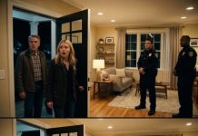 I knew my sister and parents were waiting for the chance to take my inheritance. So I smiled and told them, “I’m leaving for a three-week trip. The house will be empty.” Their eyes lit up exactly the way I expected. Two days later, they unlocked my front door thinking they had won. But the moment the lights turned on, a voice said coldly, “Don’t move.” The look on their faces told me everything had worked perfectly.