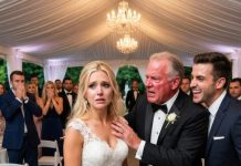 “You don’t belong here,” my father said as he pushed me out in front of everyone. My brother smirked, mocking my job. I left without a word. Then chaos exploded—guards rushed in, forcing them out, tossing everything outside. My father panicked, “What’s happening?!” I walked back in slowly… and said, “I’m not the embarrassment. I’m the reason you’re leaving.”