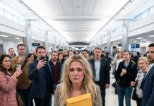 My father slapped me right at the airport just because I refused to carry my sister’s luggage. She sneered, “Make her sit with the janitors.” My mother laughed along. “She’s family—and you’re just a burden.” They had no idea what I was about to do next…