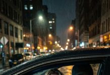 My Uber driver suddenly locked the doors and told me, “You’re not safe at home.” I thought he was crazy—until he handed me his phone and said, “Listen.” A recording started playing… and the voices on it were coming from inside my own house. That’s when I realized the person waiting for me there wasn’t who I thought it was.