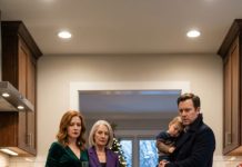 I showed up at my in-laws’ house unannounced on Christmas Eve and froze at the doorway. My son was on his knees in his underwear, scrubbing the floor, while their other grandchildren tore open gifts by the tree. My wife stood nearby, laughing like it was harmless. I walked in, lifted my boy into my arms, and said five quiet words. My mother-in-law’s champagne glass slipped from her hand and shattered. Three days later, I had forty-seven missed calls—and none of them were apologies.