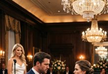 At my sister’s wedding, she turned her toast into a joke about me, and the room filled with laughter I couldn’t stop. When the groom slowly stood and reached for the microphone, the ballroom fell so quiet I could hear my five-year-old swallow beside me. I was still holding my son’s hand when the laughter faded, and I realized we’d just crossed a line that couldn’t be undone.