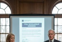 They called me a “poor single mother” at a parent meeting in Boston and tried to force my child out of the advanced class — I simply pulled up an email on the screen: a full scholarship in my child’s name, and the newly signed sponsoring fund… was managed by me, not them.