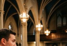 I was supposed to say “I do.” But one hour before the ceremony, I heard my fiancé tell his mom, “Once we’re married, her money is ours.” I felt my world collapse—but I didn’t cancel the wedding. I walked to the altar, looked him in the eyes, and smiled. Then I said words no one in that church expected. And the entire room went silent.