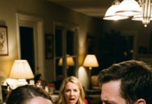 At dinner, my sister scoffed, “Let me introduce my fiancé to everyone — he’s a Ranger.” She went on to ridicule my military uniform. But the moment he noticed the special forces patch, he went rigid, stood at attention, saluted, and shouted, “Maya, enough. Do you have any idea what that symbol means?”