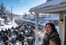 When a deadly blizzard trapped 25 bikers in the freezing cold, a single mom made a bold choice — she opened her door. Strangers filled her small home, surviving the storm together for three long days. She expected nothing in return. But soon after, the roar of engines shook her neighborhood. An army of 1,500 motorcycles thundered back to her doorstep, ready to repay her courage and kindness.