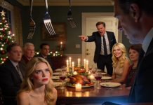 My stepfather shoved me at the Christmas dinner table. “That seat is for my real daughter—get out.” I fell to the floor in front of the whole family, but he didn’t know that later that night, I would change his life forever. When he woke up the next morning… 47 missed calls…