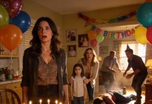 My parents brought me a birthday cake. But when my six-year-old daughter saw it, she whispered, “Mom, don’t eat that.” Without anyone noticing, she quietly switched my cake with my sister’s slice. About an hour later, my sister suddenly collapsed and began foaming at the mouth. The entire room fell into panic as everyone rushed toward her in shock.