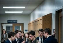 A gang of “top students” who were also bullies set their own rules: anyone who didn’t “pay tribute” would be smeared, locked out of the classroom, or have their test papers ripped up. Teachers looked the other way, afraid of their powerful parents. Then one day, they targeted the wrong kid—the son of a security guard. The boy bowed his head and took the beating, but his father quietly pulled out his work ID and started logging the license plates of the cars that picked those kids up every day. That night, a message came in: “We have enough evidence. Tomorrow morning, we move.”
