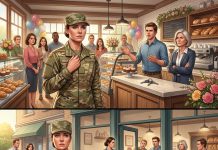 When I returned from an eighteen-month deployment, my family held a welcome-home party inside the bakery I had purchased for my mother. Before I could remove my uniform jacket, my younger brother announced that I no longer owned any part of it. Mom said soldiers should not expect businesses to “wait for them.” I saluted, placed my keys on the counter, and walked outside. Then a federal investigator entered and asked who had been depositing my deployment checks into the bakery’s private account.