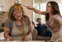 I was doing nothing more than stirring a pot of soup when my daughter-in-law stormed over, ripped the ladle from my hand, and smashed it against my head. “Can’t you do anything right, you worthless woman?” she shouted. My son didn’t defend me—he simply raised the volume on the television and kept staring ahead. Soup dripped down my apron as something inside me finally gave way. Five minutes later, a violent crash shook the kitchen… and when my son rushed in, he found the last thing he ever expected to see.